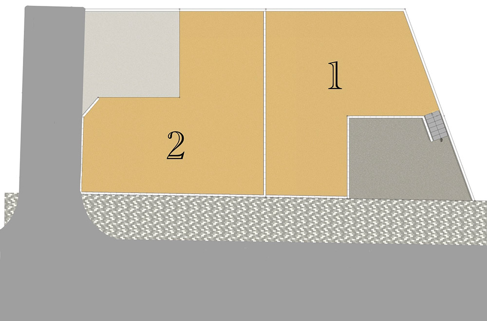 福岡県古賀市の建築条件付き土地「P-TELAS古賀市中央５丁目」