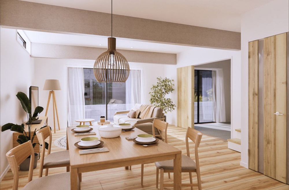 プラン例/内観パース