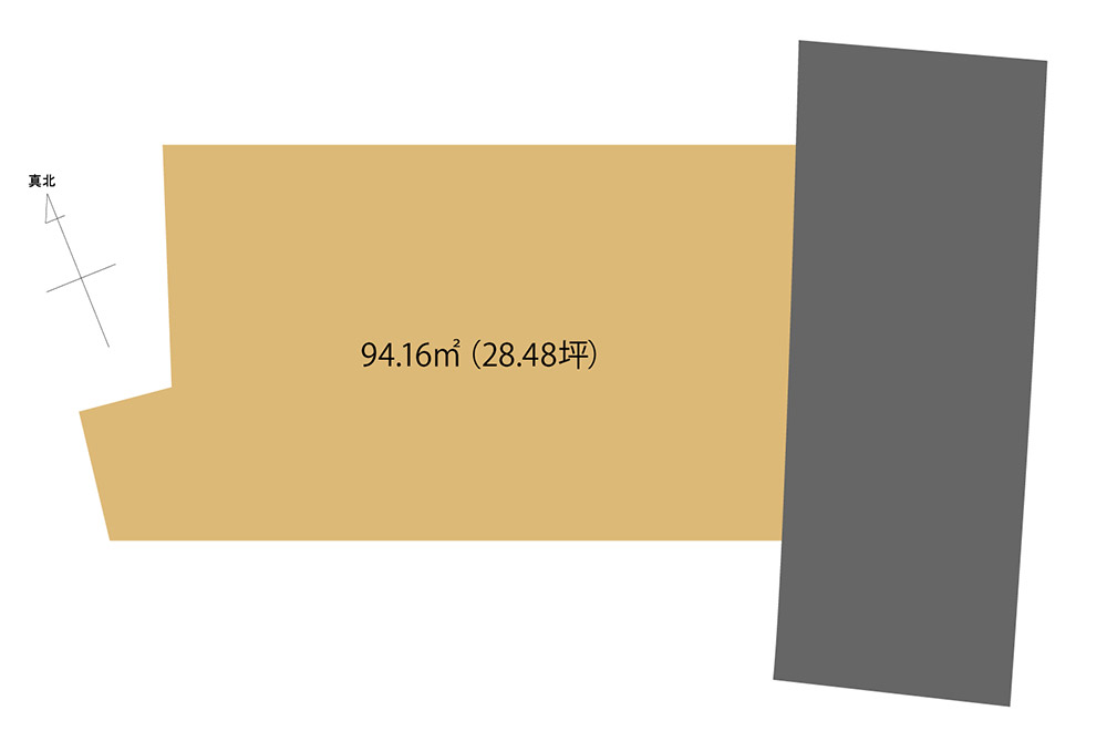 福岡市西区の建築条件付き土地「P-TELAS姪の浜3丁目Ⅱ」
