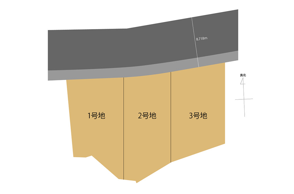 福岡市早良区の建築条件付き土地「P-TELAS野芥3丁目」