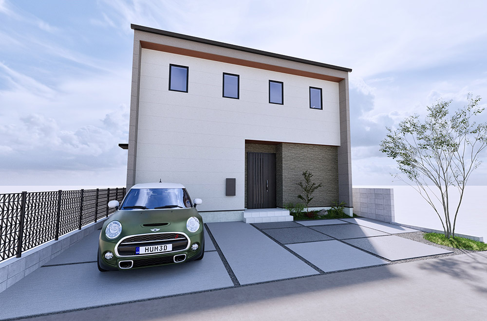 P-TELAS野芥3丁目　プラン例/外観パース