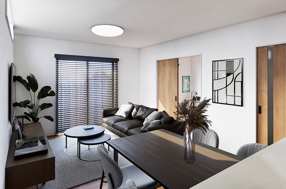 P-TELAS野芥3丁目　プラン例/内観パース