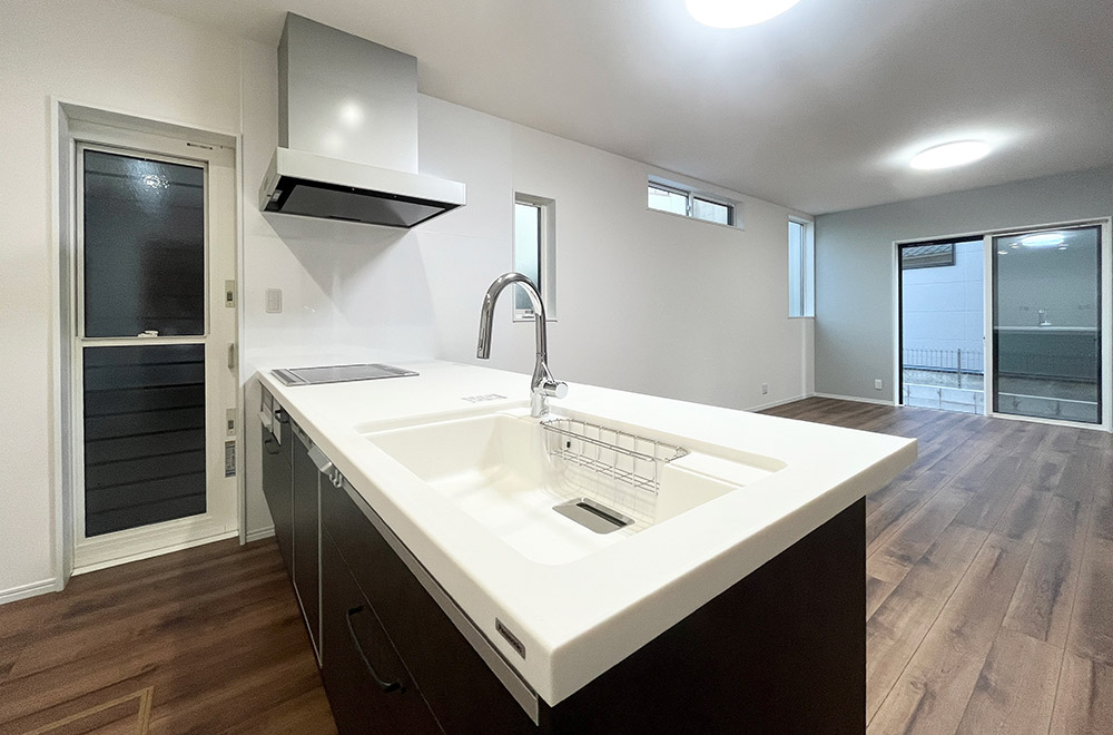 新築戸建て　花見東1丁目　キッチン/3号地