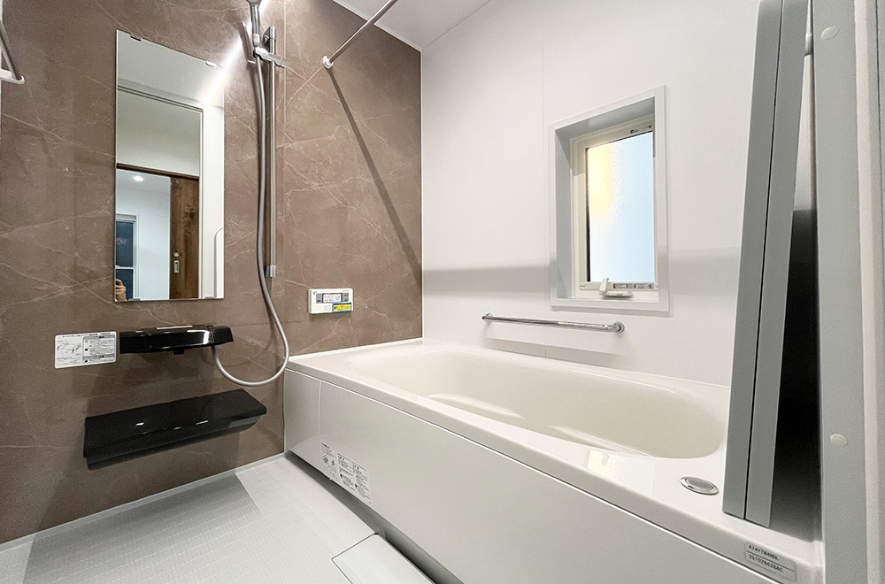 新築戸建て　花見東1丁目　浴室/3号地