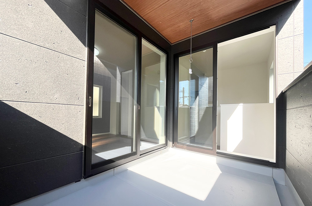 新築戸建て　粕屋町仲原【バルコニー/同仕様イメージ】
