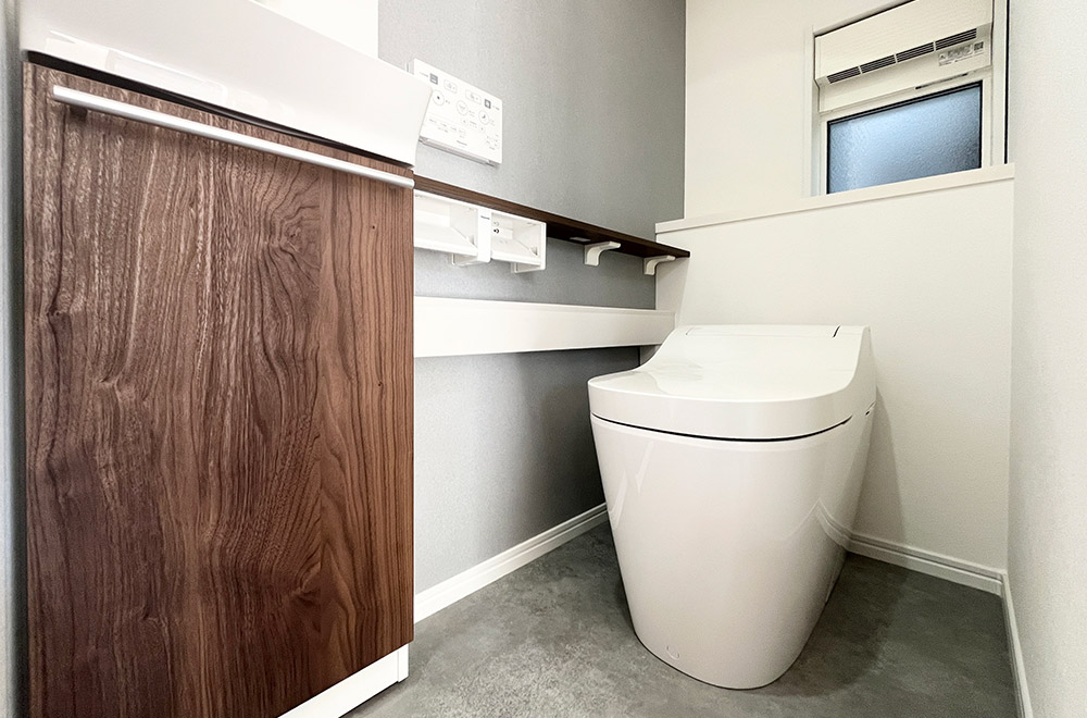 福岡県大野城市新築戸建て「乙金東3丁目」同仕様トイレ