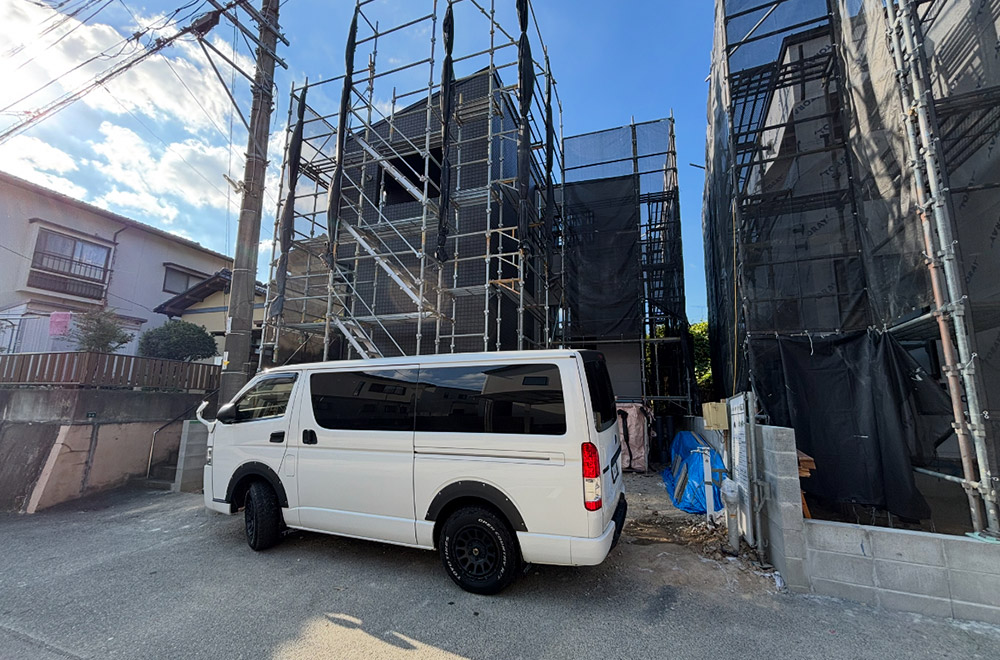 福岡県大野城市新築戸建て「乙金東3丁目」現地写真（2号地）