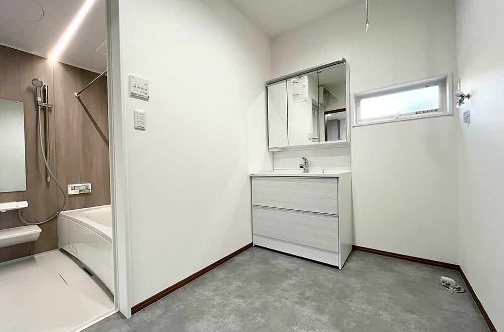 福岡県大野城市新築戸建て「乙金東3丁目」洗面化粧台