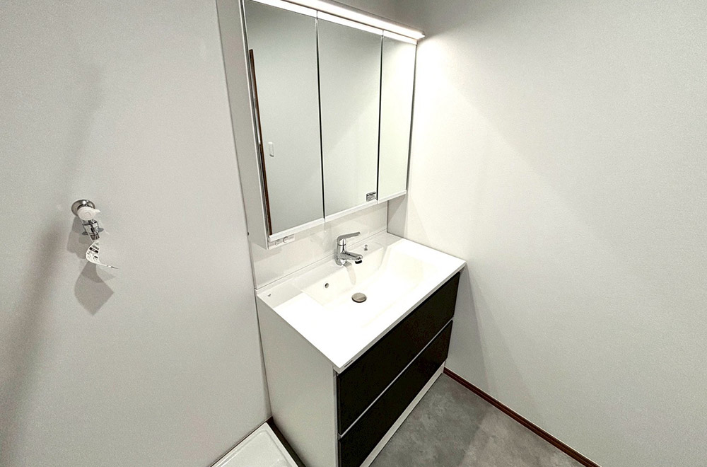 福岡県大野城市新築戸建て「乙金東3丁目」洗面化粧台