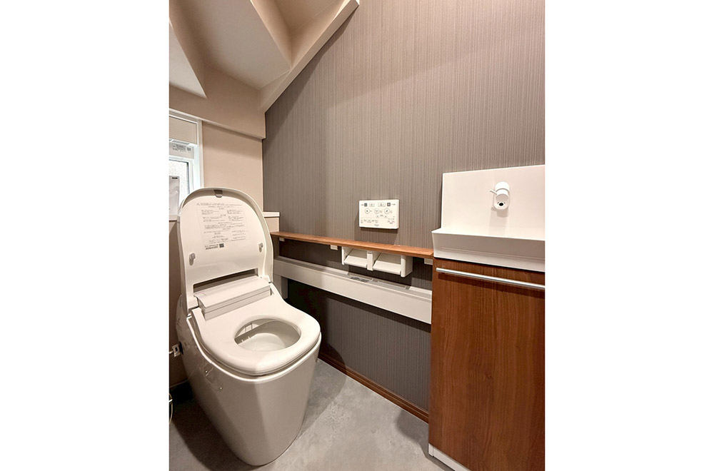 福岡県大野城市新築戸建て「乙金東3丁目」トイレ/1号地