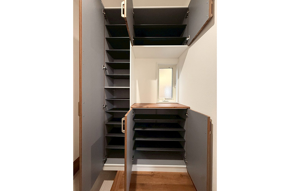 福岡県大野城市新築戸建て「乙金東3丁目」シューズクローゼット/1号地