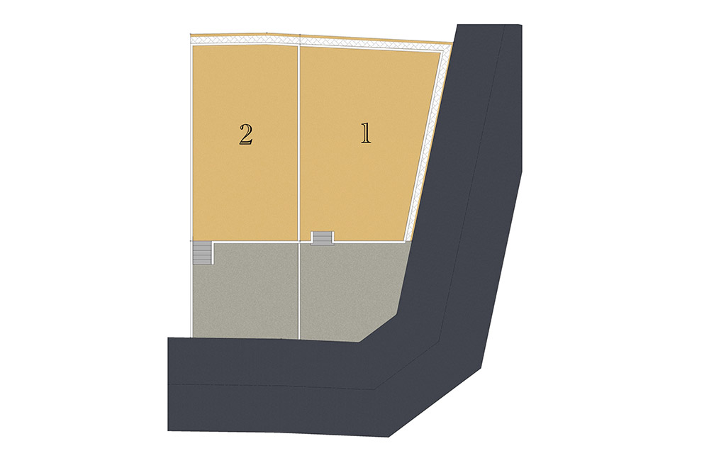 福岡市南区の建築条件付き土地「P-TELAS皿山4丁目」