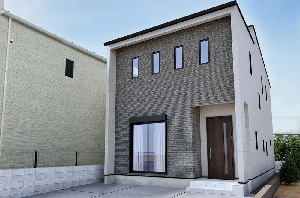 （プラン例）施工事例　外観イメージパース