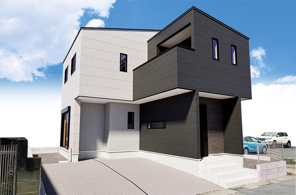 P-TELAS寺塚2丁目　プラン例/外観パース