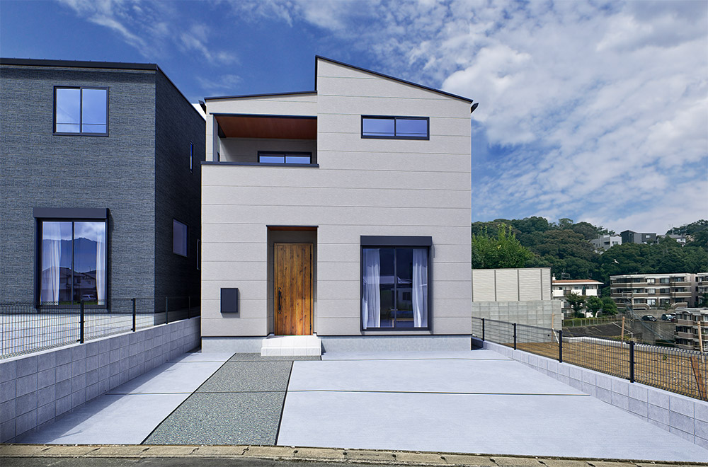 新築戸建て　寺塚2丁目【2号地/外観イメージ】