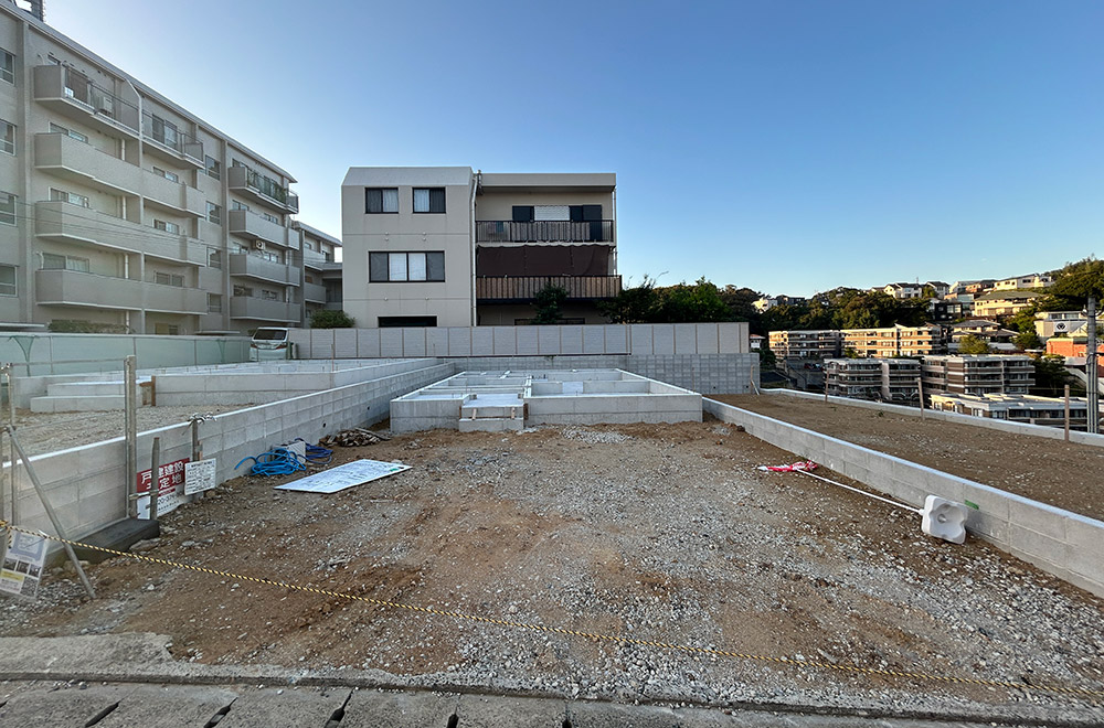 新築戸建て　寺塚2丁目【現地写真】