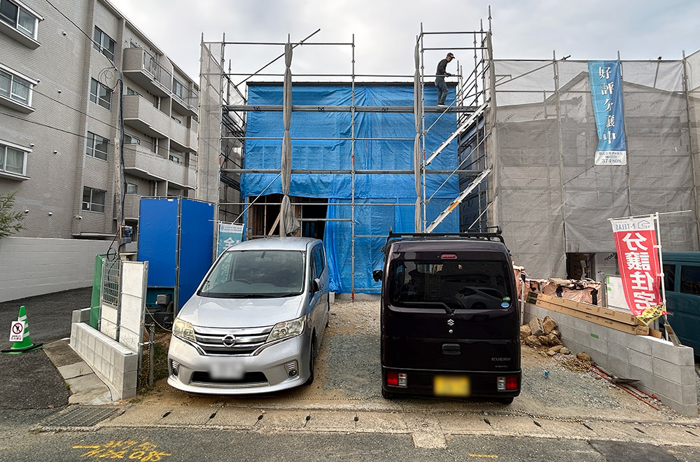 新築戸建て　寺塚2丁目【現地写真】