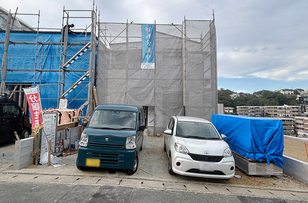 新築戸建て　寺塚2丁目【現地写真】