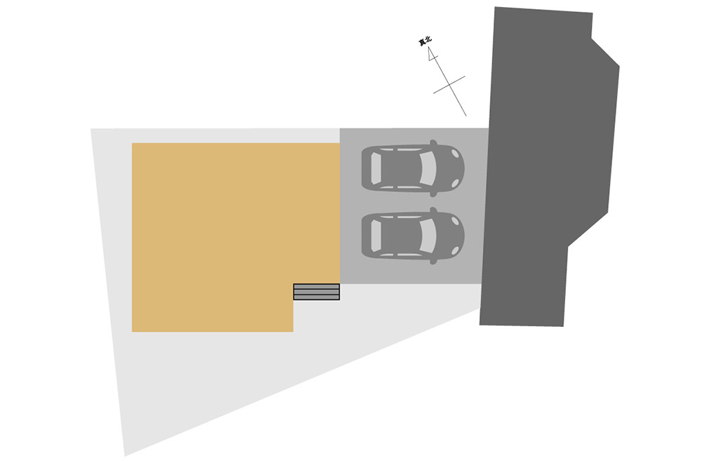 福岡県大野城市の建築条件付き土地「P-TELAS吉松1丁目」