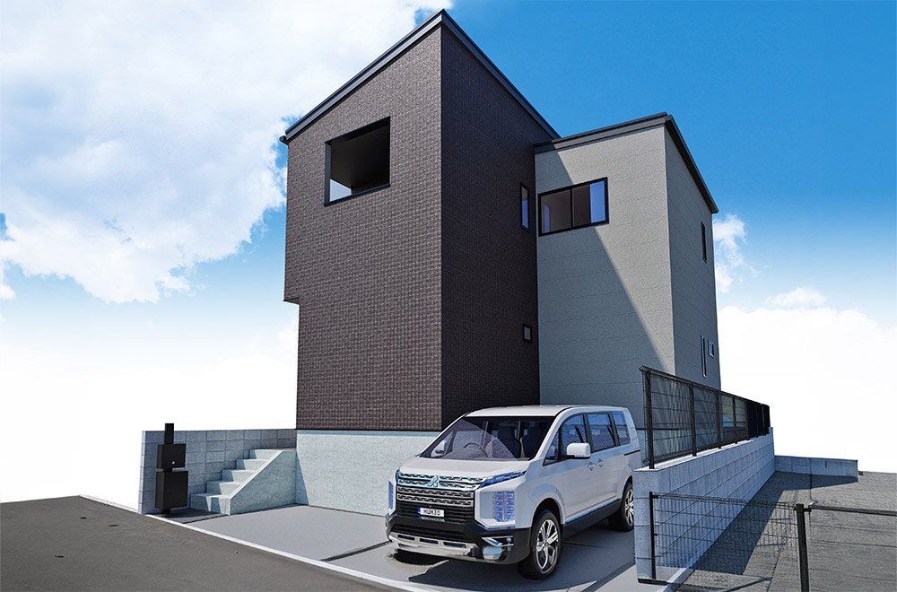 P-TELAS吉松1丁目【プラン例/外観パース】