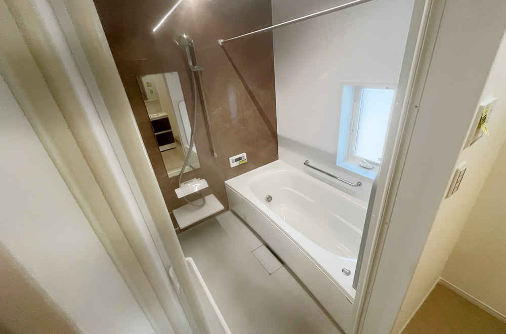 新築戸建て　牧1丁目　浴室/2号地