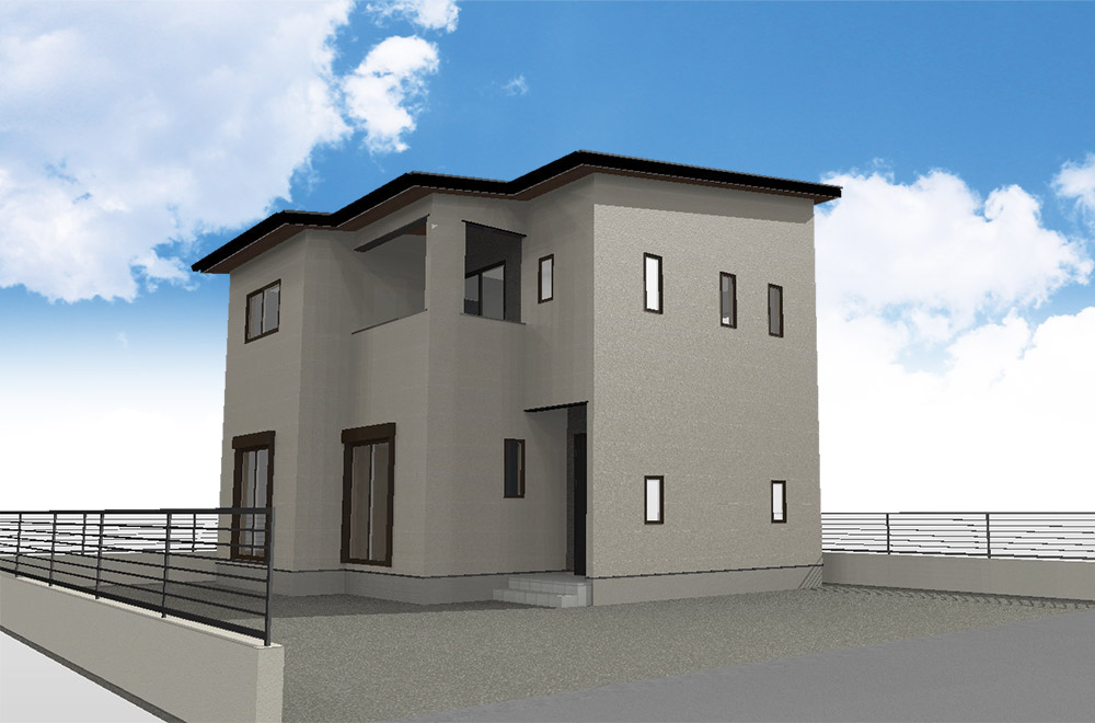 新築戸建て　南津留/外観イメージ