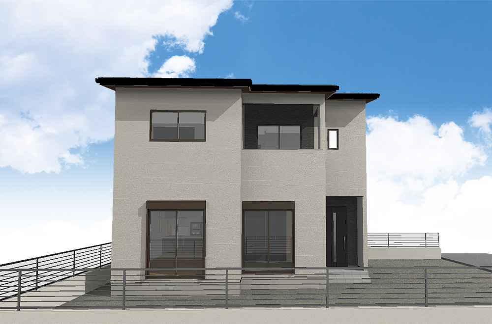 新築戸建て　南津留/外観イメージ