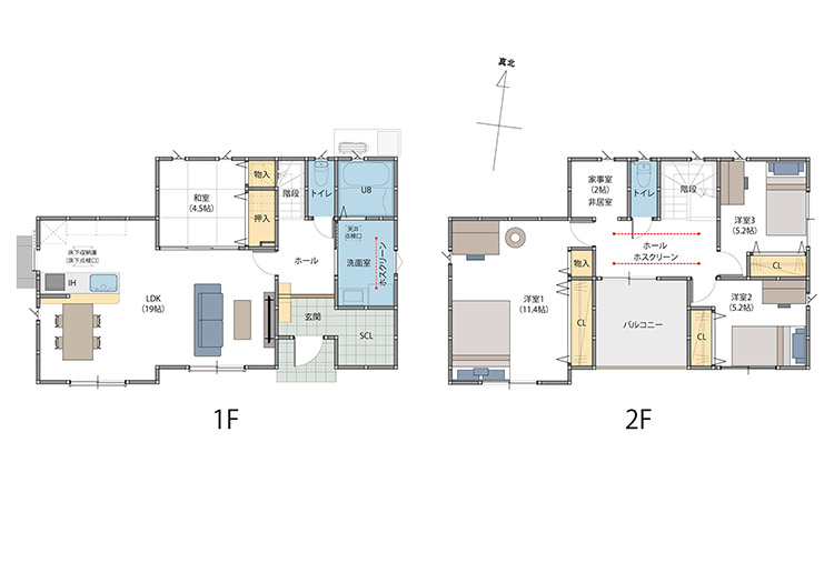 三佐2丁目（3号地）間取り図