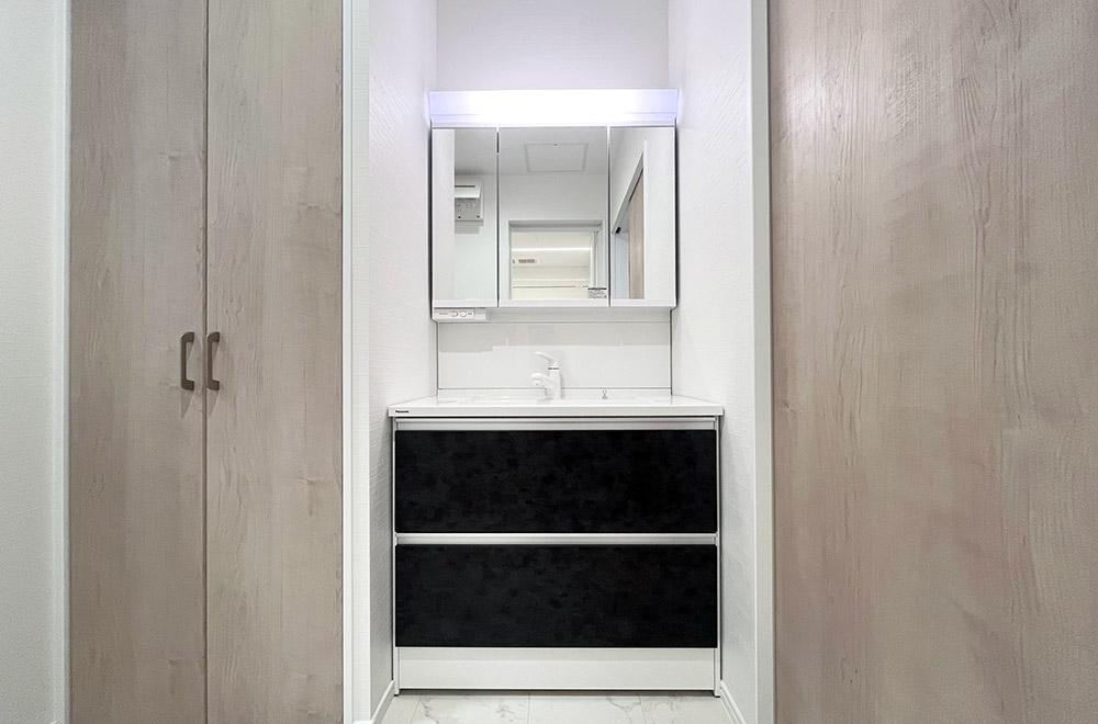 大分市新築戸建て　三佐2丁目【同形状・同仕様写真/洗面化粧台】