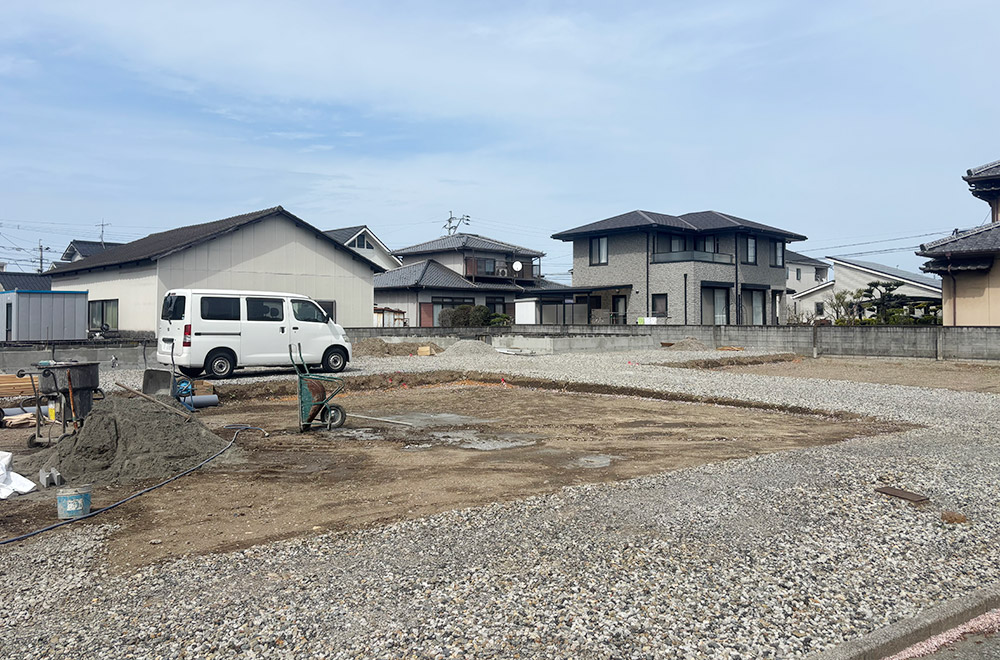 大分市新築戸建て　三佐2丁目【現地写真】