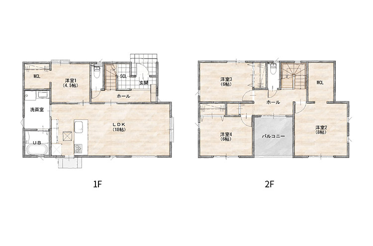 横田2丁目　間取り図