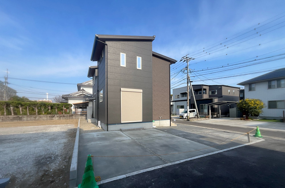 新築戸建て　横田2丁目外観写真