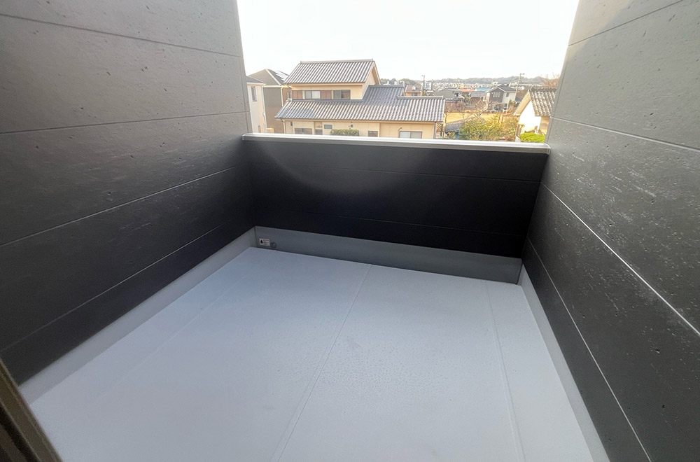 新築戸建て　横田2丁目バルコニー
