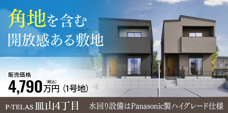 福岡市南区の新築一戸建て「P-TELAS皿山4丁目」