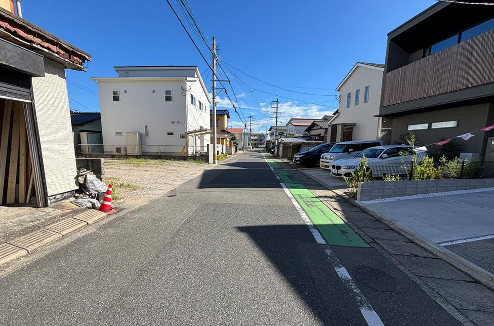 新築戸建て　老司2丁目　現地（2025年7月）撮影