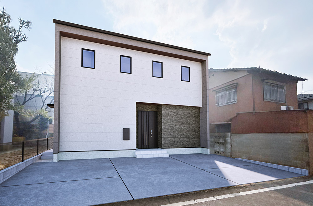 新築戸建て　桜ヶ丘1丁目　外観イメージ