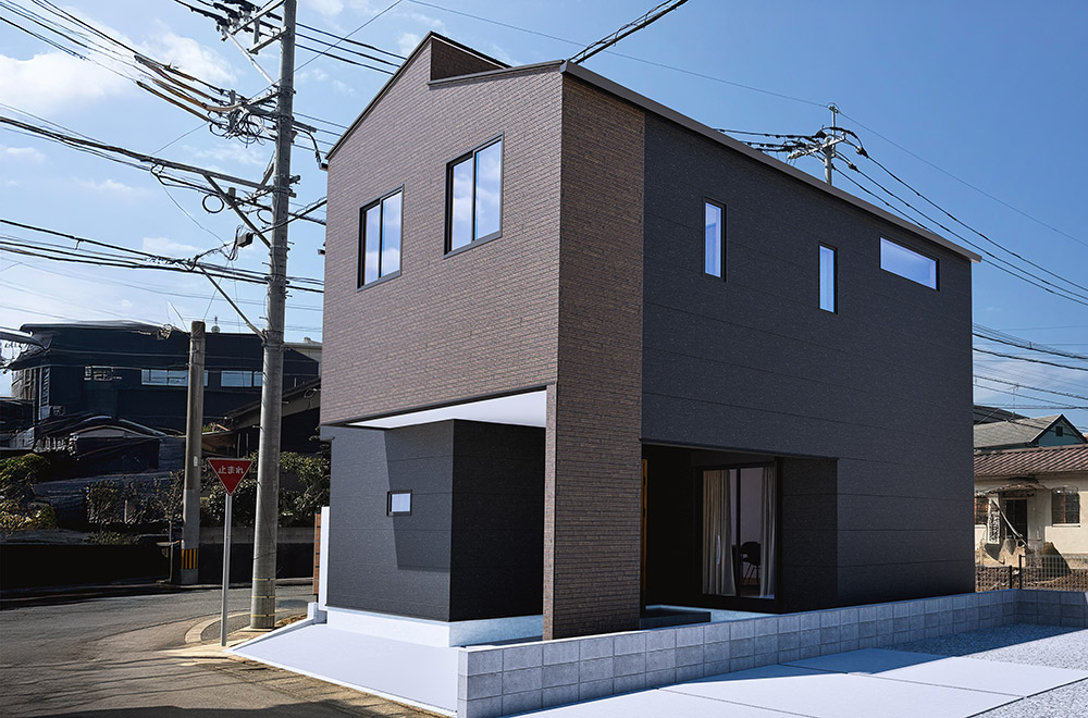 新築戸建て　唐原1丁目（2号地）　外観イメージ