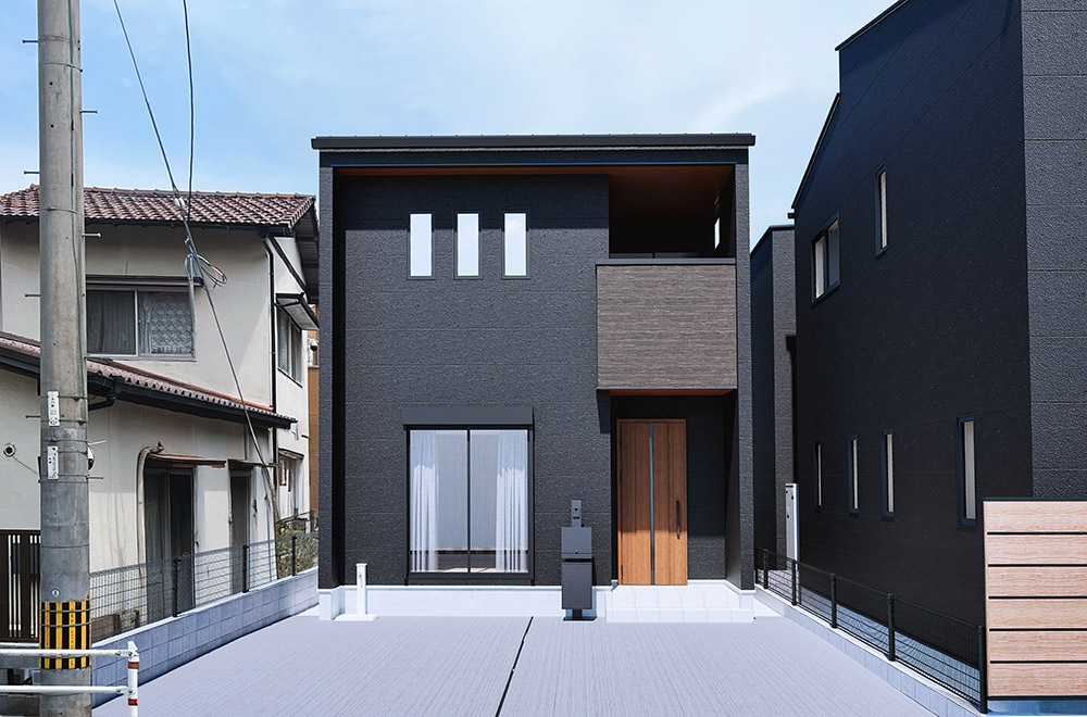 新築戸建て　唐原1丁目（3号地）　外観イメージ