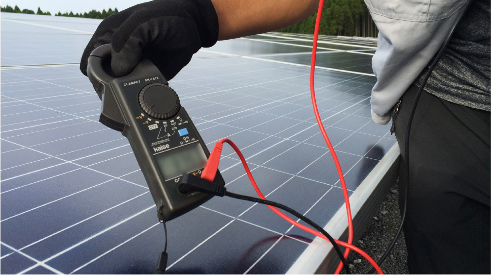 清武町発電所様（ソーラーパネル取替工事）