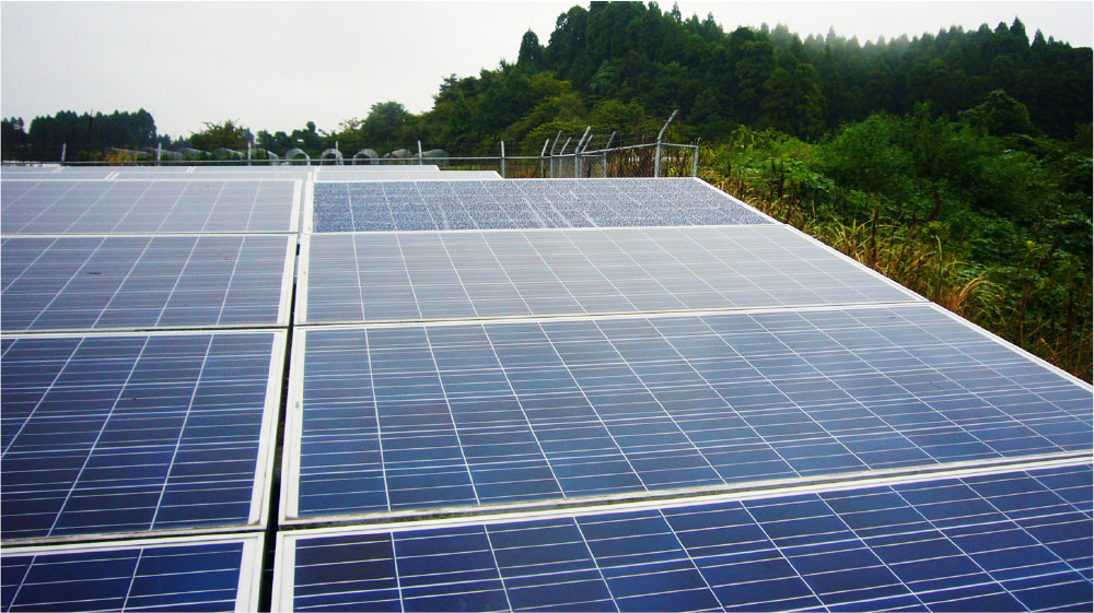 清武発電所様（ソーラーパネル取替工事）