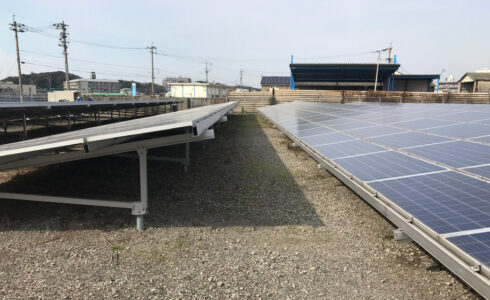 鳥取県発電所（太陽光発電システム復旧工事）