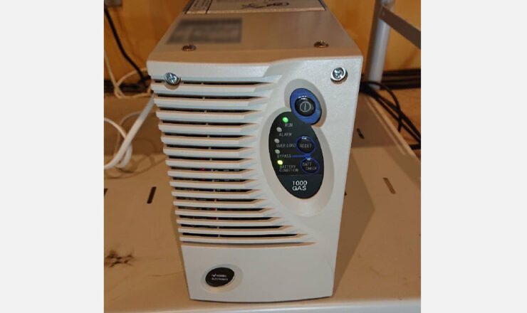 広島県発電所(監視装置用UPS取替工事)