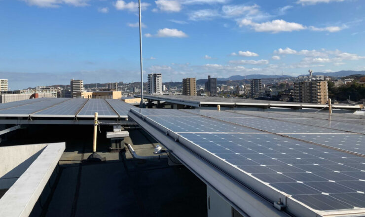 パレスト大分駅前ソラリス様(太陽光発電システムPCS液晶修理)