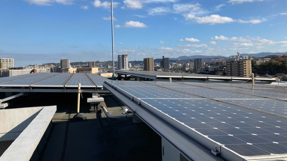 パレスト大分駅前ソラリス様（太陽光発電システムPCS液晶修理）