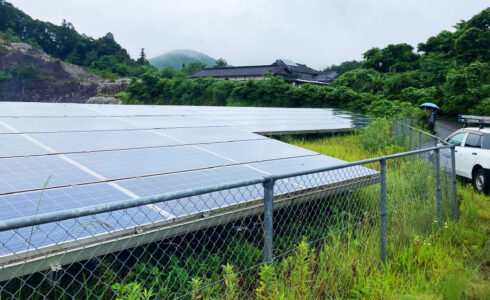 武雄発電所（侵入検知センサー取付工事）