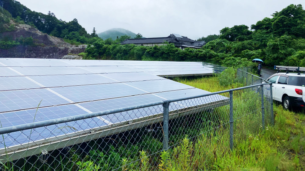 武雄発電所（侵入検知センサー取付工事）