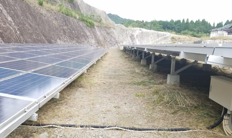 武雄発電所(除草作業)