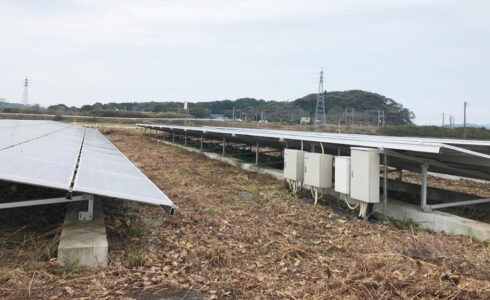 福岡県発電所（除草作業）