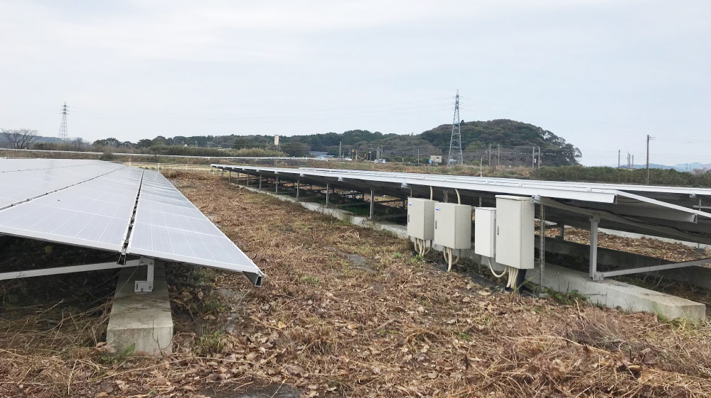 福岡県発電所（除草作業）