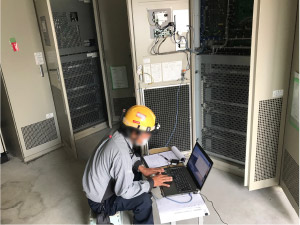 太陽光発電　施工写真1